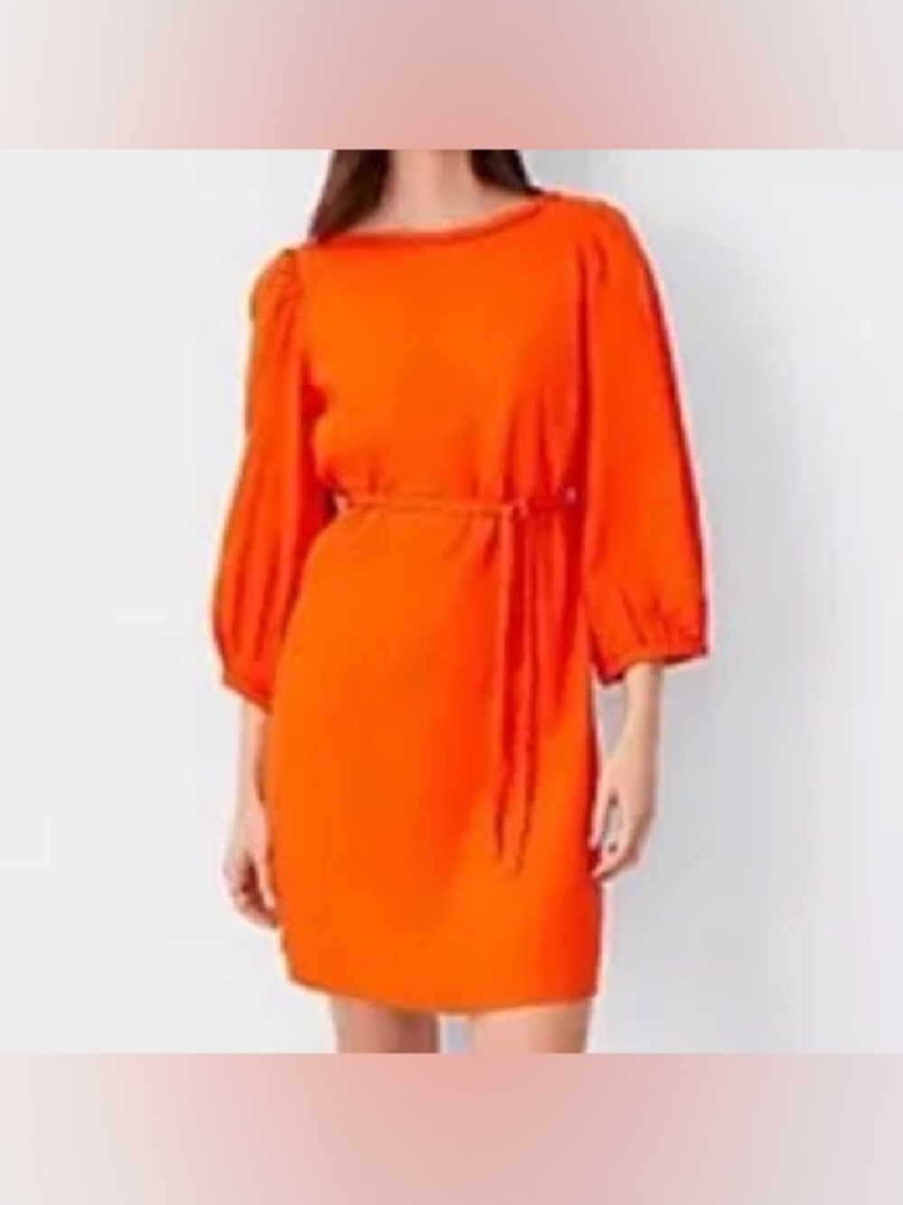 Ann Taylor, size 6, Orange Casual Dress, New w/ tags